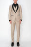 8745-TUX-BEIGE-3PC-SLIM-SHORT-SIZE 34S-46S