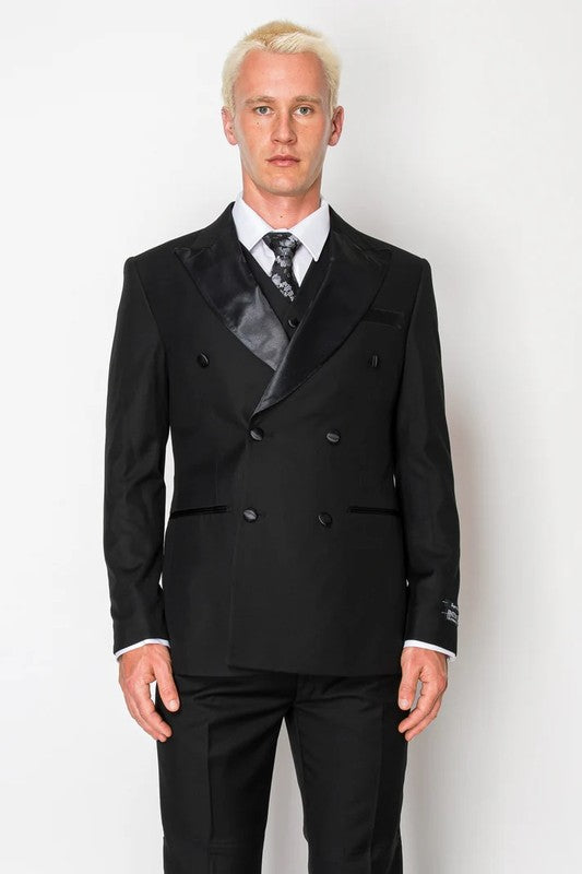 DB-8745-TUX-BLACK-D-BREAST-SLIM-SHORT-SIZE 34S-46S