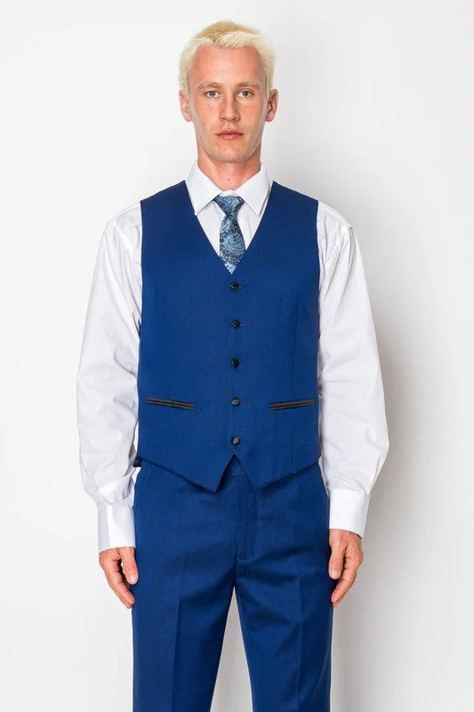 2645-TUXEDO-BLUE-3PC-SLIM-REGULAR-SIZE 46R-56R