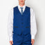 2645-TUXEDO-BLUE-3PC-SLIM-LONG-SIZE 38L-56L