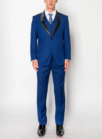 2645-TUXEDO-BLUE-3PC-SLIM-LONG-SIZE 38L-56L
