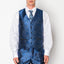 1803-PATERN-SHINY-BLUE-3PC-SLIM-LONG-SIZE 38L-56L