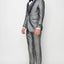 1889-TUX-SHINY-GRAY-3PC-SLIM-REGULAR-SIZE 34R-44R