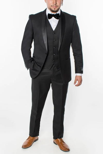 8745-TUX-BLACK-3PC-SLIM-LONG-SIZE 38L-56L