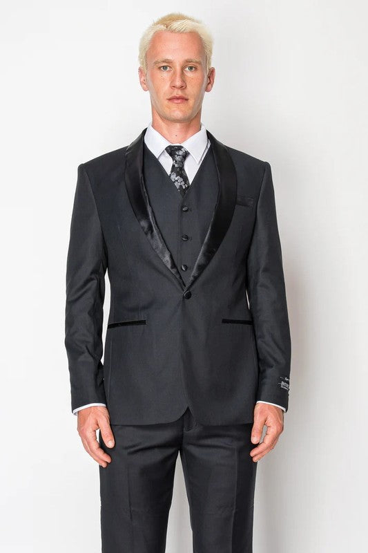 8745-TUX-LIGHT-BLACK-3PC-SLIM-REGULAR-SIZE 34R-44R
