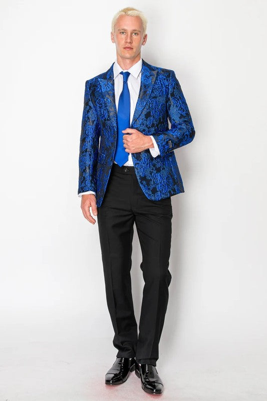 2170-BLAZER-SHINY-BLUE-SIZE 34-44