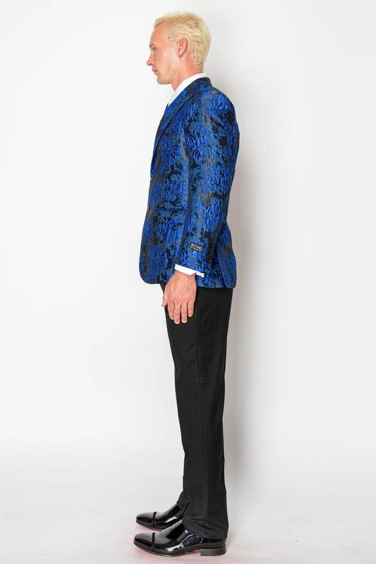 2170-BLAZER-SHINY-BLUE-SIZE 34-44
