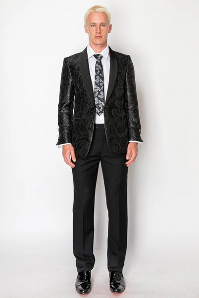 2217-BLAZER-TUX-BLACK-SIZE 46-56