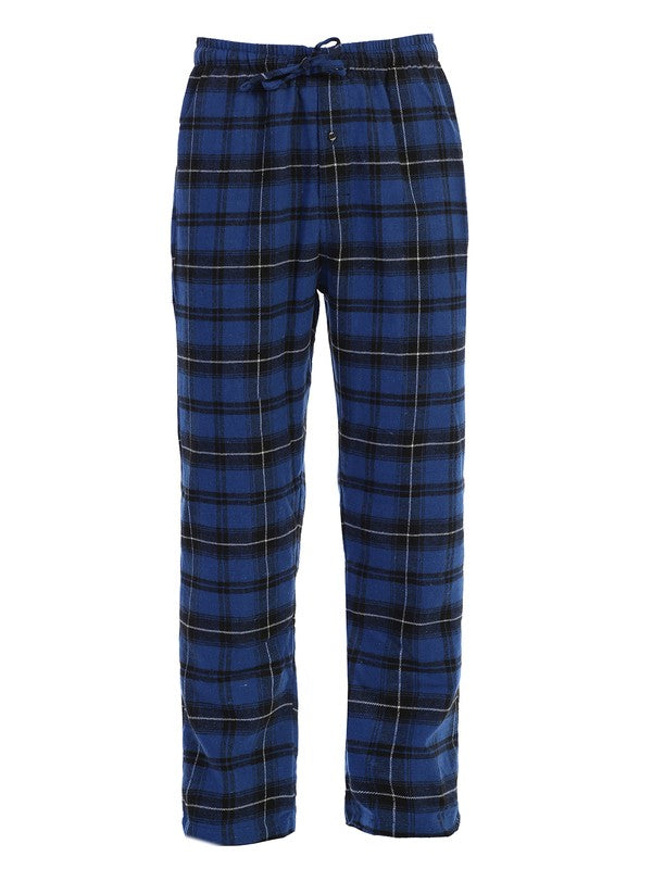 PJ-92-Men's Yarn Dye Flannel Pajama Pants