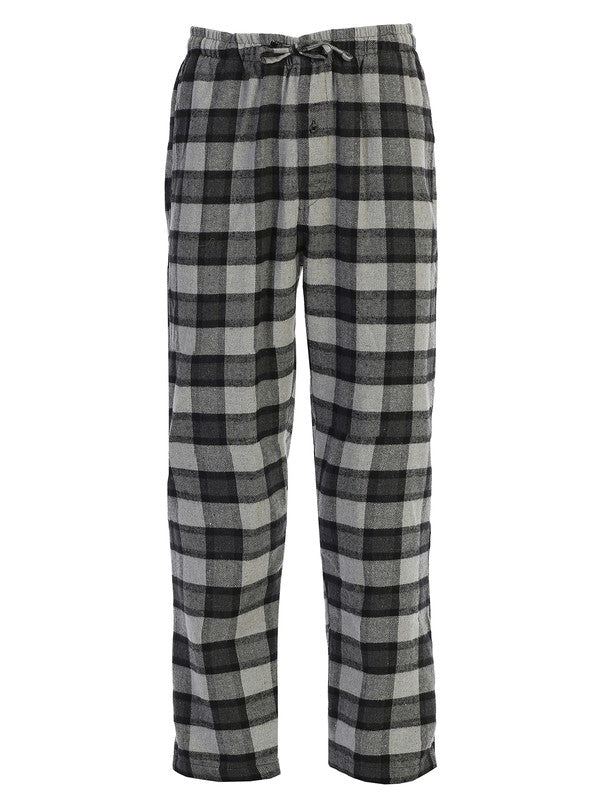 PJ-92-Men's Yarn Dye Flannel Pajama Pants