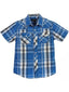SS-22W-SHORT-WESTERN-DRESS-SHIRT-7 COLORS-SIZE 2-4