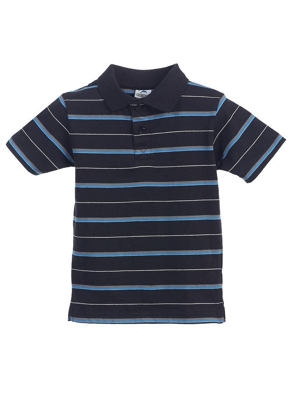 PS-237-STRIPED-POLO-5 COLORS-SIZE 2-4