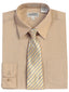 DS-85C-DRESS-SHIRT-WITH-TIE-9 COLORS-SIZE 2-7
