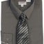 DS-85C-DRESS-SHIRT-WITH-TIE-5 COLORS-SIZE 8-18