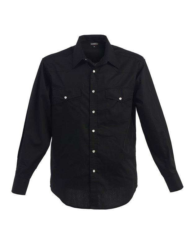 LS-96W-WESTERN-SHIRT-9 COLORS-SIZE S-XXL