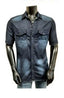 CSS-4013-DARK-BLUE-STRETCH-SLIM-SHORT-SLEEVE