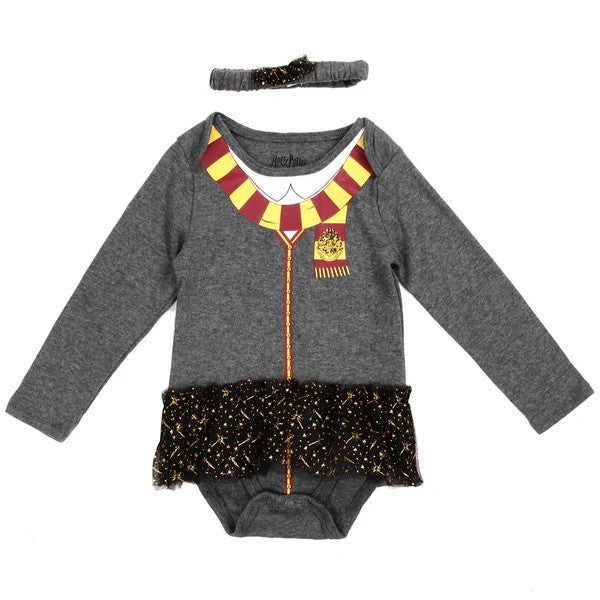 HARRY POTTER Girl Infant 2PC CREEPER Headband Set