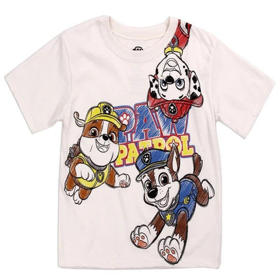 PAW PATROL Boys 4-7 T-Shirt Pack of 6