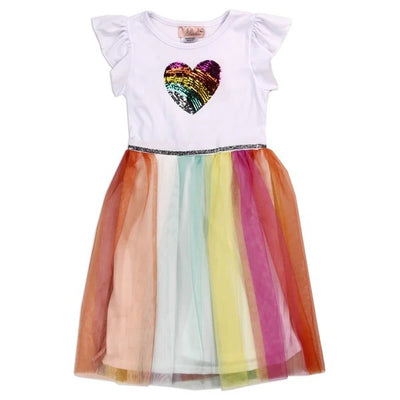 DUCHESS 2-4T Girls Sequin Mesh Dress Pack of 6