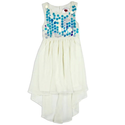 RMLA Girls 4-6X Sequin High Low Dress Pack of 6