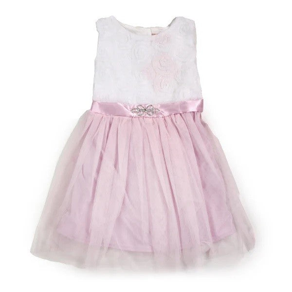 Girls 7-14 Rose Floral & Jewell Dress Pack of 6