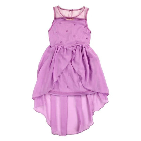 Girls 7-14 Chiffon Pearl Fly Away Dress Pack of 6