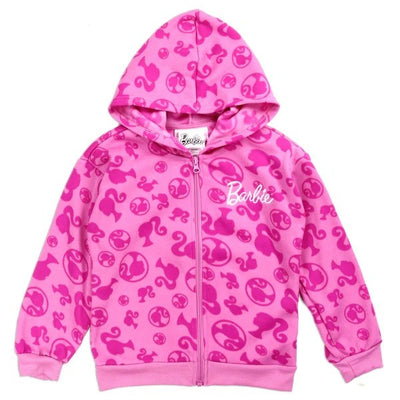 BARBIE Girls 4-6X Zip Up Hoodie Pack of 6