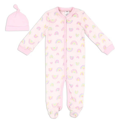 Girls Newborn 2-Piece Sleeper Set Pack of 6