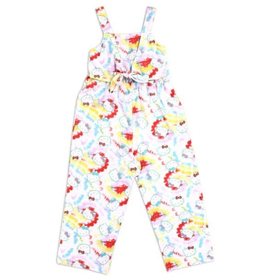 HELLO KITTY Girls 7-12 Jumpsuit Pack of 4