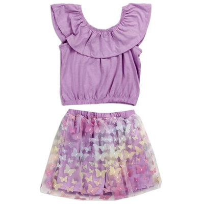 DUCHESS 4-6X Girls 2-Piece Skirt Set Pack of 6