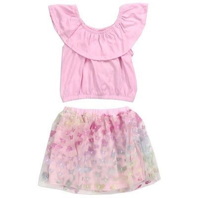 DUCHESS 4-6X Girls 2-Piece Skirt Set Pack of 6