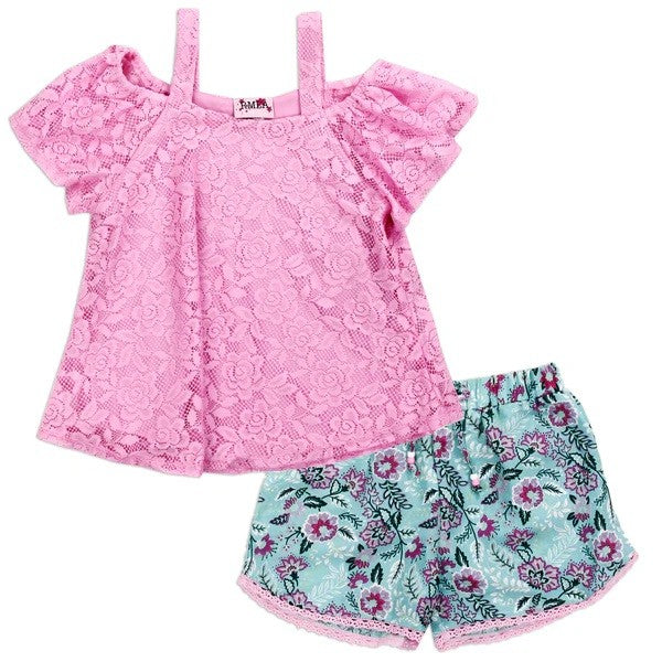 RMLA 4-6X Girls 2-Piece Short Set Pack of 6