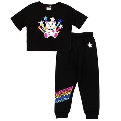 GIRLSQUAD 4-6X Girls 2-Piece Jogger Set Pack of 6