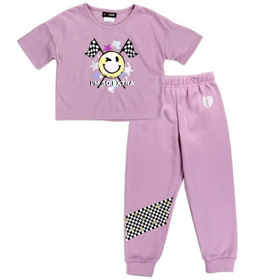 GIRL SQUAD 4-6X Girls 2-Piece Jogger Set Pack of 6