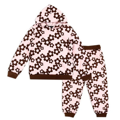 RMLA Girls 7-14 2-Pcs Hooded Fleece Set Pack of 6