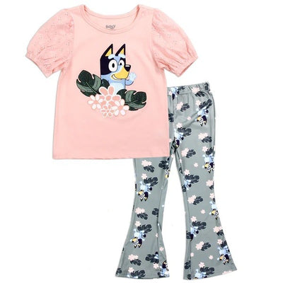 BLUEY Girls 4-6X 2-Piece Legging Set Pack of 6