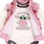 BABY YODA Girls Newborn 3-Piece Vest Set Pack of 6