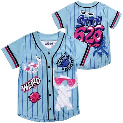 STITCH Girls 4-6X Baseball Jersey Pack of 6