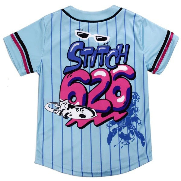 STITCH Girls 4-6X Baseball Jersey Pack of 6