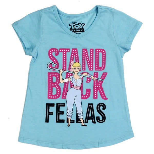TOY STORY Girls Toddler 3-PACK T-Shirts Pack of 6
