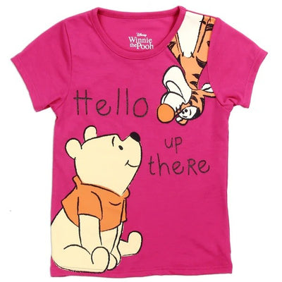WINNIE THE POOH Girls Toddler T-Shirt Pack of 6