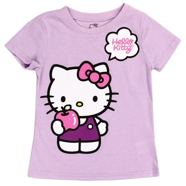 HELLO KITTY Girls 4-6X T-Shirt Pack of 6