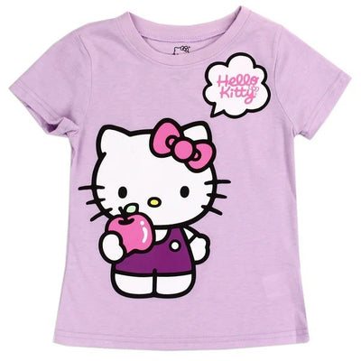 HELLO KITTY Girls 4-6X T-Shirt Pack of 6