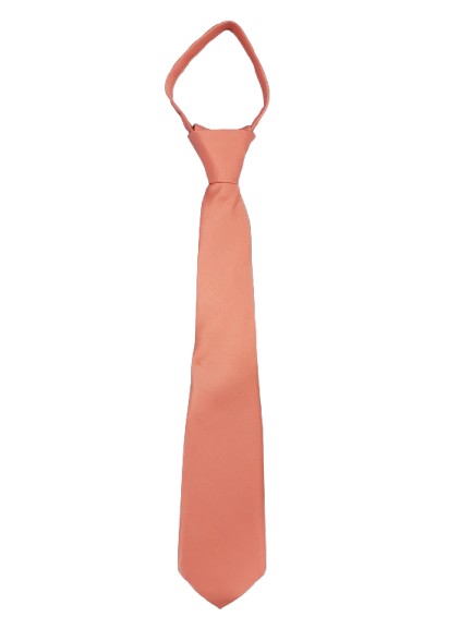 Boys Solid-tie-17 Colors-size 8-18