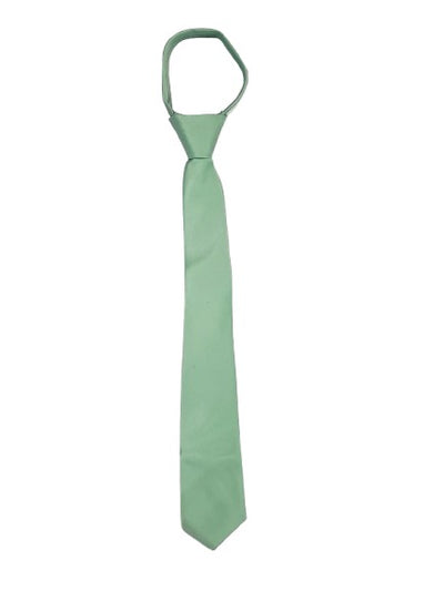 Boys Solid-tie-17 Colors-size 8-18