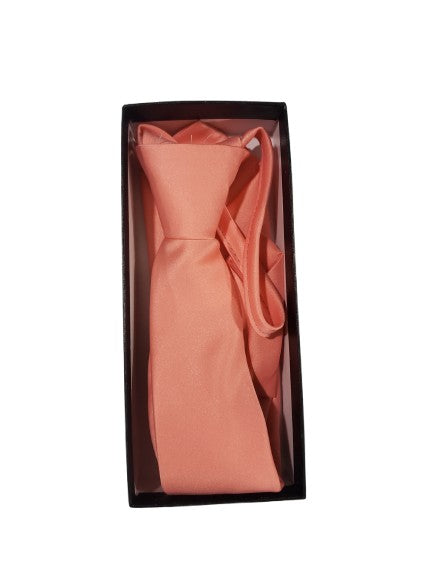 Boys Solid-tie-17 Colors-size 5-7