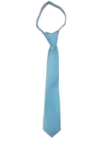 Boys Solid-tie-17 Colors-size 5-7