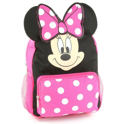 MINNIE MOUSE Mini 10 Backpack 3D Ears Pack of 3
