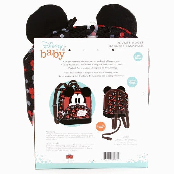 MICKEY MOUSE Mini 10 Backpack Harness-Lead Pack 3