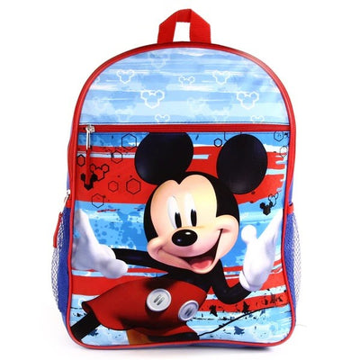 MICKEY MOUSE Deluxe 16 Backpack Pack of 3